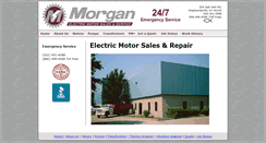 Desktop Screenshot of morganelectricmotors.com